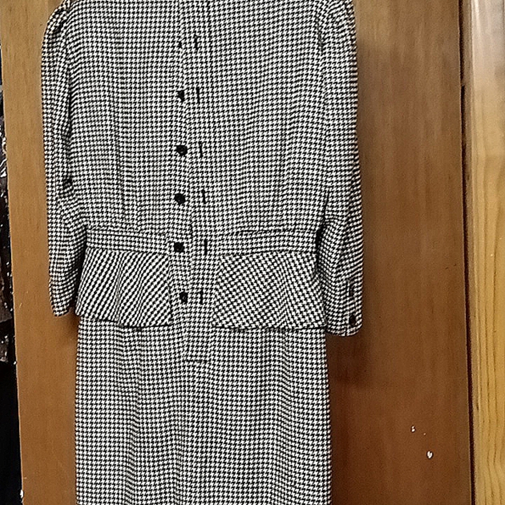 💋 90',s  Valentino 80's -90'sValentino Vintage Lambswool dress nwot - Picture 5 of 7
